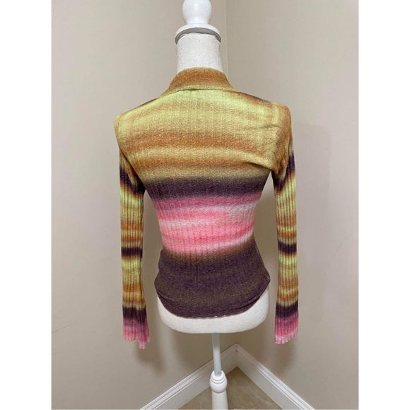 Anthropologie x Pilcro Velvet Turtleneck Sweater Size XS - Picture 5 of 8